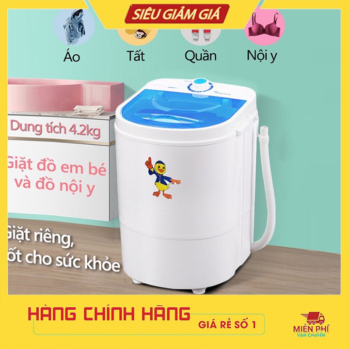 Máy giặt quần áo mini dành cho các mẹ, sinh viên nhỏ gọn tiện lợi
