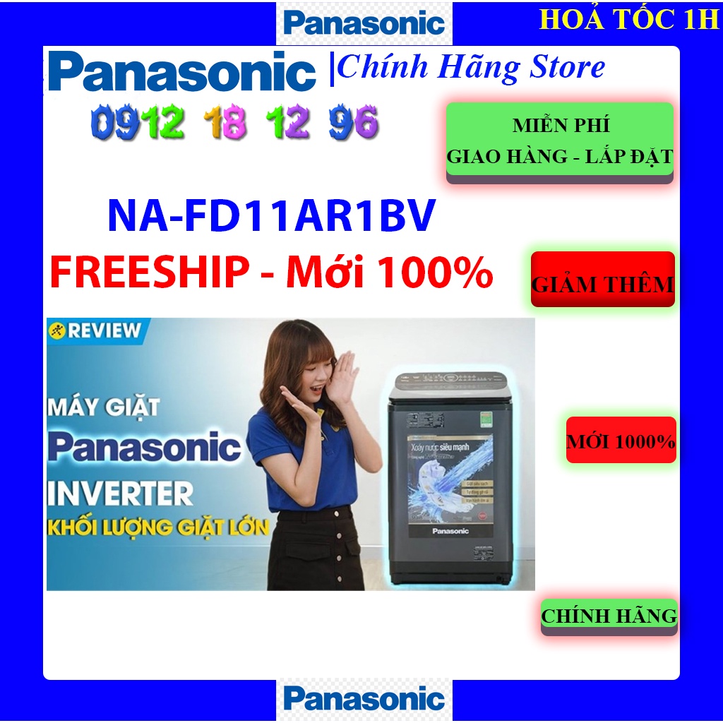Máy giặt Panasonic Inverter 11.5 Kg NA-FD11AR1BV - FD11AR1BV