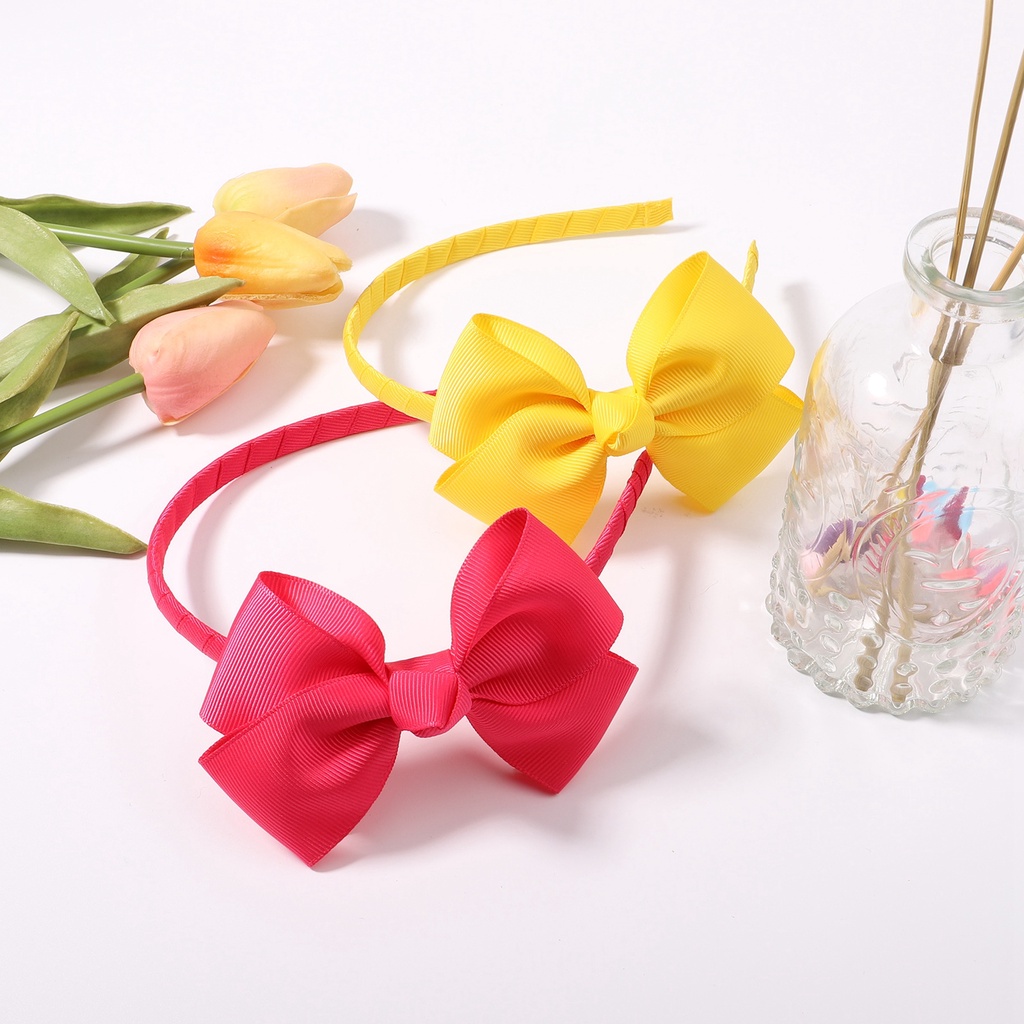 Băng đô KIDSBOWS phối nơ 1 màu dễ thương dành cho bé gái
