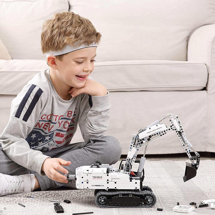 Bộ lắp ráp máy xúc Xiaomi GCWJJ01IQI +900 mảnh ghép