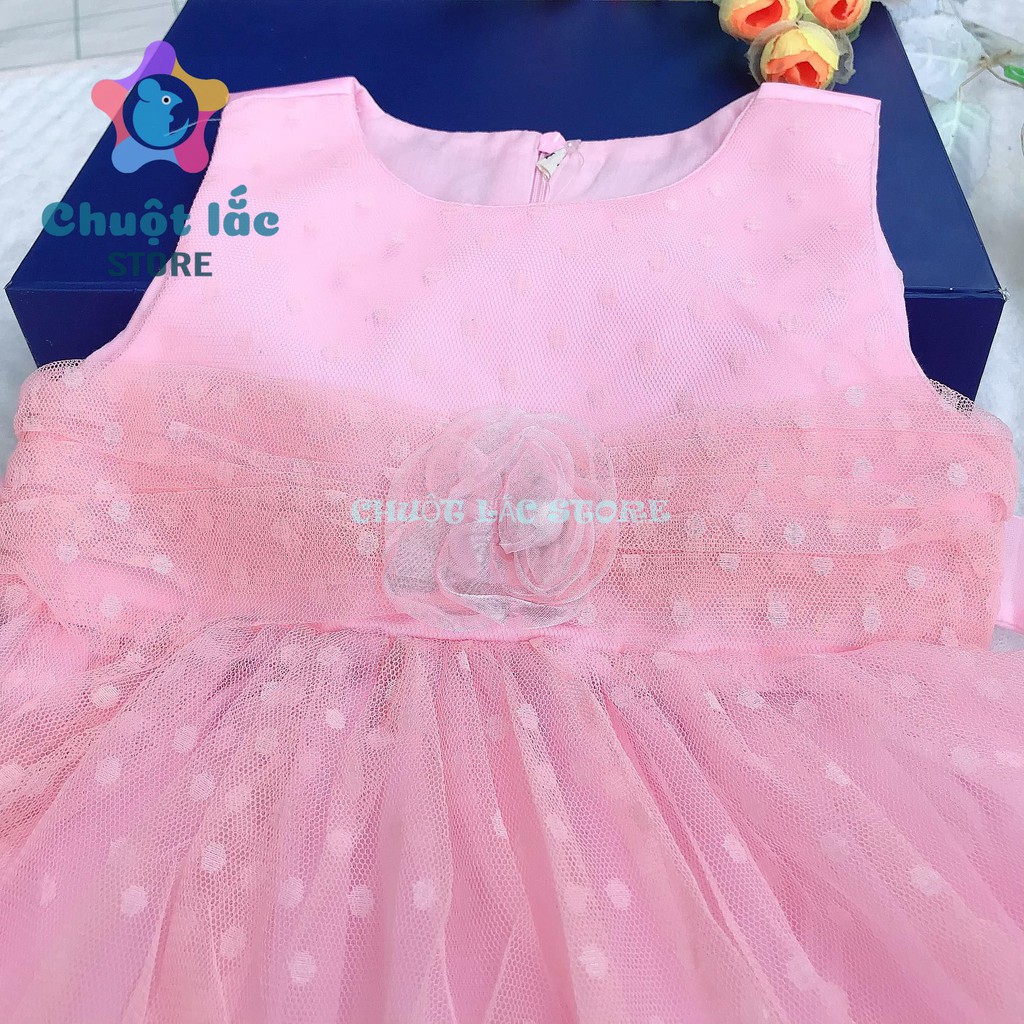 Xả kho váy công chúa mã M3 cho bé từ 6kg đến 18kg( màu vàng, hồng)