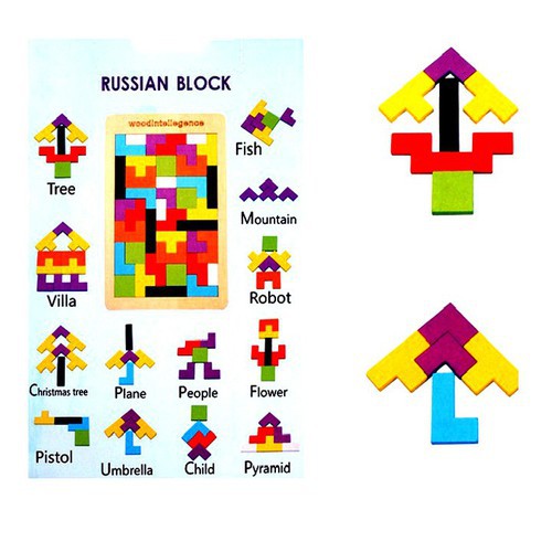 Bảng ghép hình Tetris cho trẻ - Đồ chơi thông minh trí tuệ cho bé trai gái 3 4 5 6 7 8 tuổi