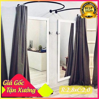Rèm rido thay đồ ⚡THIẾT KẾ SIÊU ĐẸP⚡ rèm thay đồ cho shop rộng 2,8x cao 2,0m