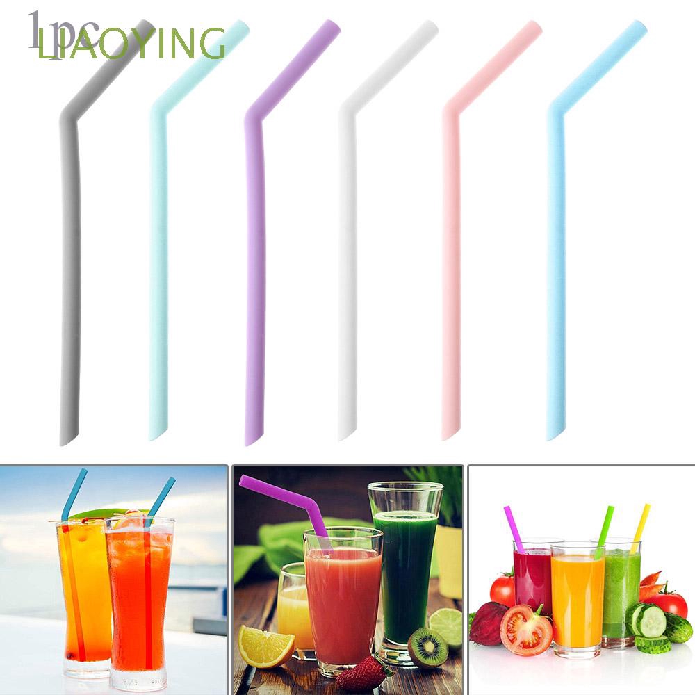 Ống hút Silicone nhiều màu có thể tái sử dụng | BigBuy360 - bigbuy360.vn