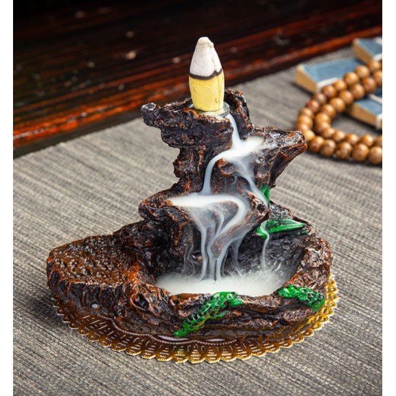 Thác khói trầm hương 🎁FREESHIP +Tặng 1 nụ trầm🎁 Thác khói phong thuỷ bằng gốm sứ | BigBuy360 - bigbuy360.vn