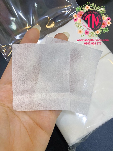Giấy chùi gel , giấy lau gel loại mềm, dai 300 miếng