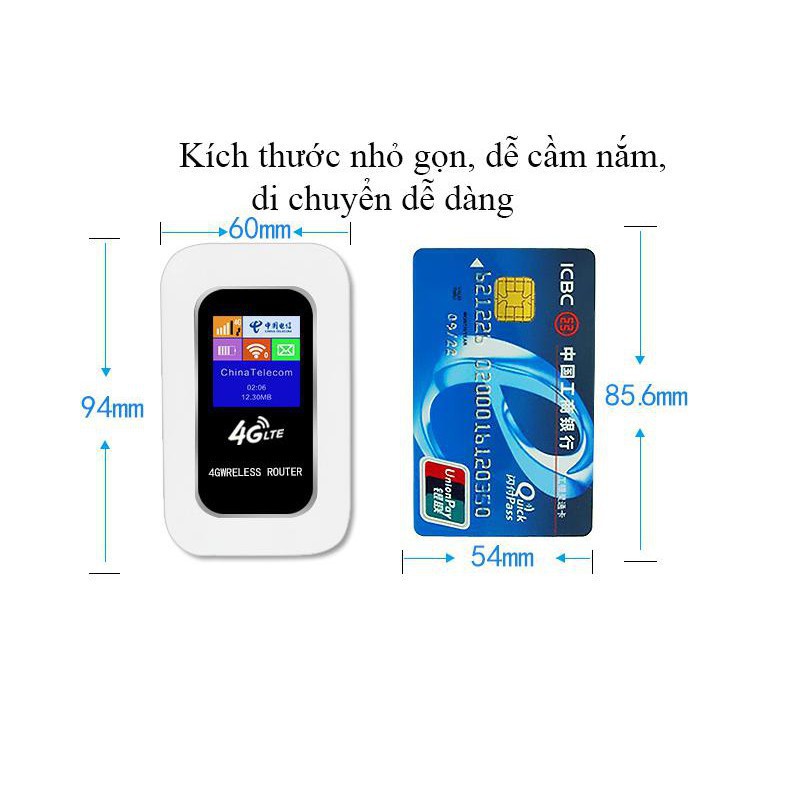 Bộ phát wifi di động sim 4G A900 150Mbps chính hãng tốc độ cao