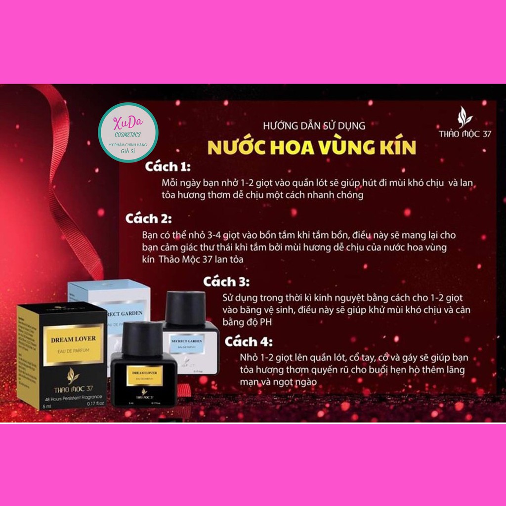 Nước hoa vùng kín thảo mộc 37 nước hoa vùng kín cho nữ lưu giữ hương thơm 48h | BigBuy360 - bigbuy360.vn