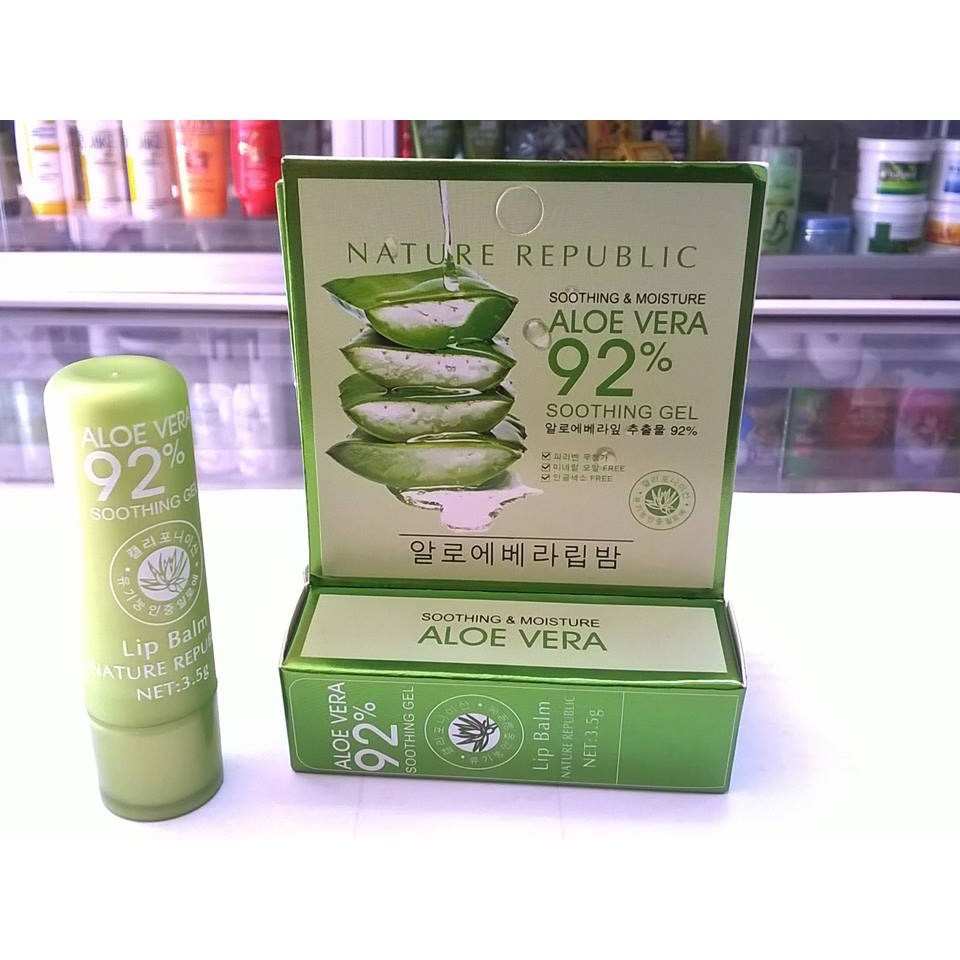 [giá hủy diệt] [Rẻ vô đối] Son dưỡng môi lô hội Nature Republic Cao Cấp Cao Cấp cao cấp | BigBuy360 - bigbuy360.vn