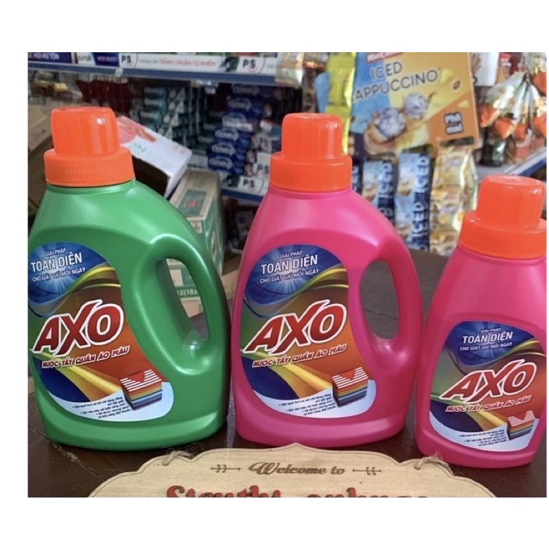 Nước Tẩy Quần Áo Màu AXO 400ml/800ml