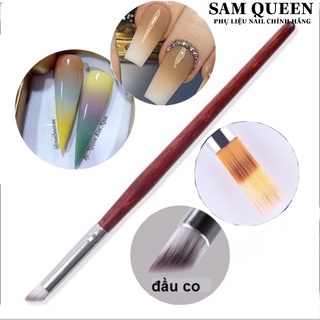 Cọ ombre gel lông mềm mượt, công dụng vẽ móng đủ kiểu.