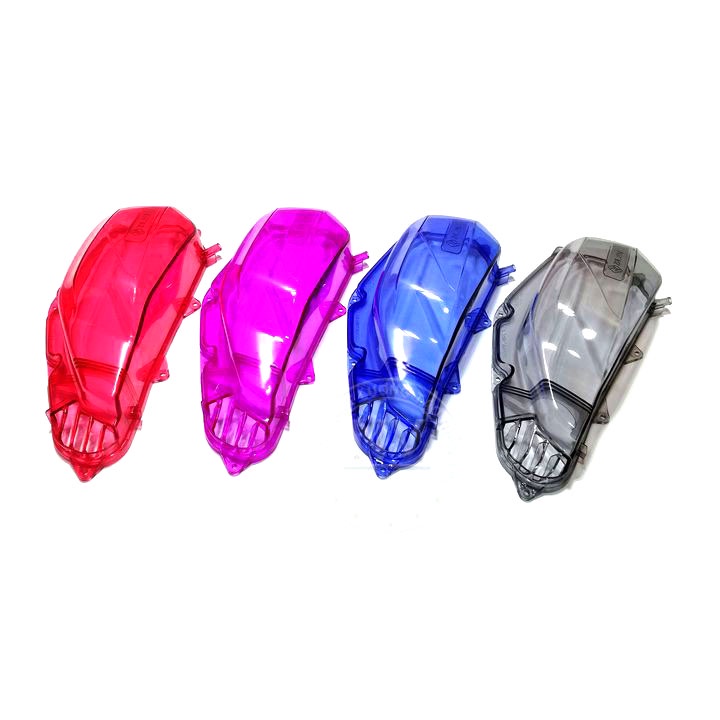 Ốp bầu lọc gió (Pô E), ốp pô Air Vario 2018, PCX, Click Thái, AB, SH Mode trong suốt nhựa PC Zhi.pat chính hãng