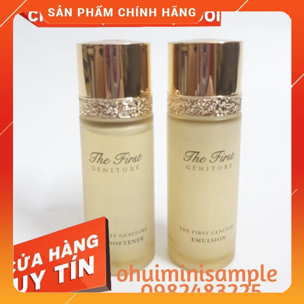 Cặp nước hoa hồng và sữa dưỡng tái sinh da ohui the first 20ml