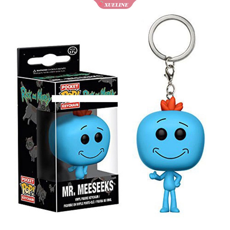 Móc khóa búp bê Rick and Morty dễ thương