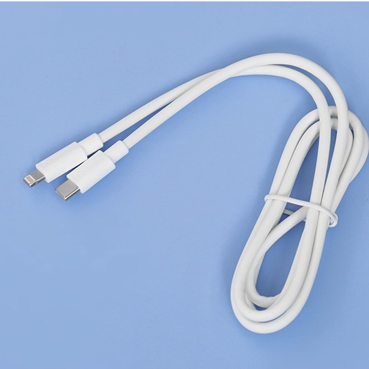 Cáp Type C - Lightning 1m Xmobile LPDC-05 Trắng