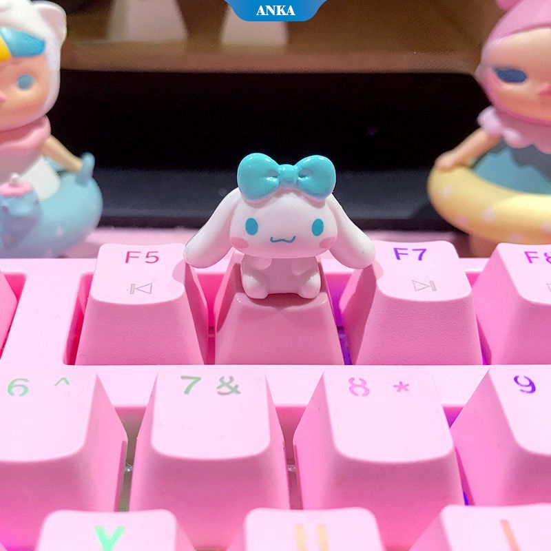 Bàn Phím Cơ Học ESC PBT Họa Tiết Cinnamoroll Dễ Thương DIY