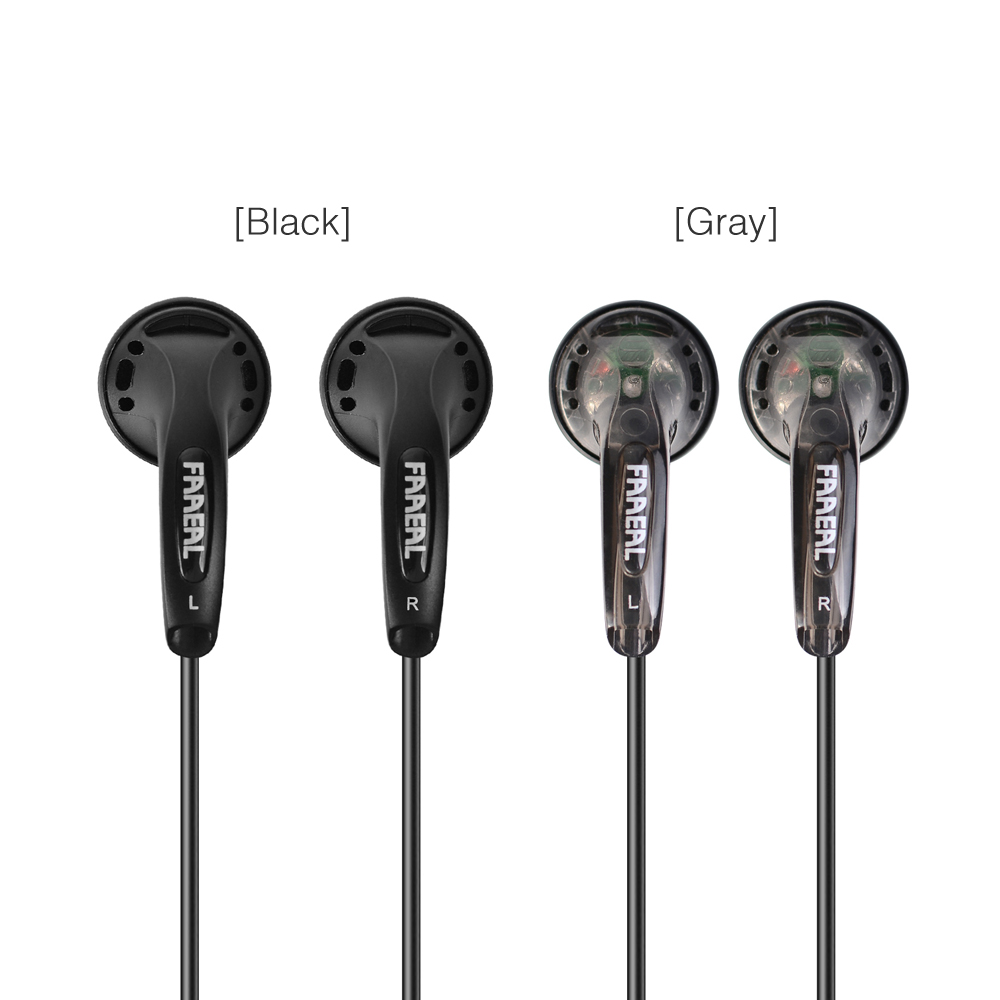 Tai nghe FAAEAL Iris Ancestor 32 ohm có đầu phẳng HiFi siêu trầm jack 3.5mm có dây cho máy tính điện thoại Xiaomi