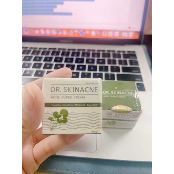 KEM LOẠI BỎ MỤN DR.SKINACNE - HỘP 15GR