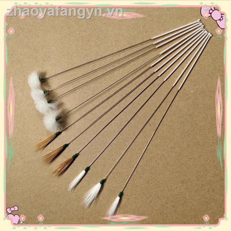 (Hàng Mới Về) Dụng Cụ Lấy Ráy Tai Chuyên Nghiệp Bằng Tre Và Lông Vũ