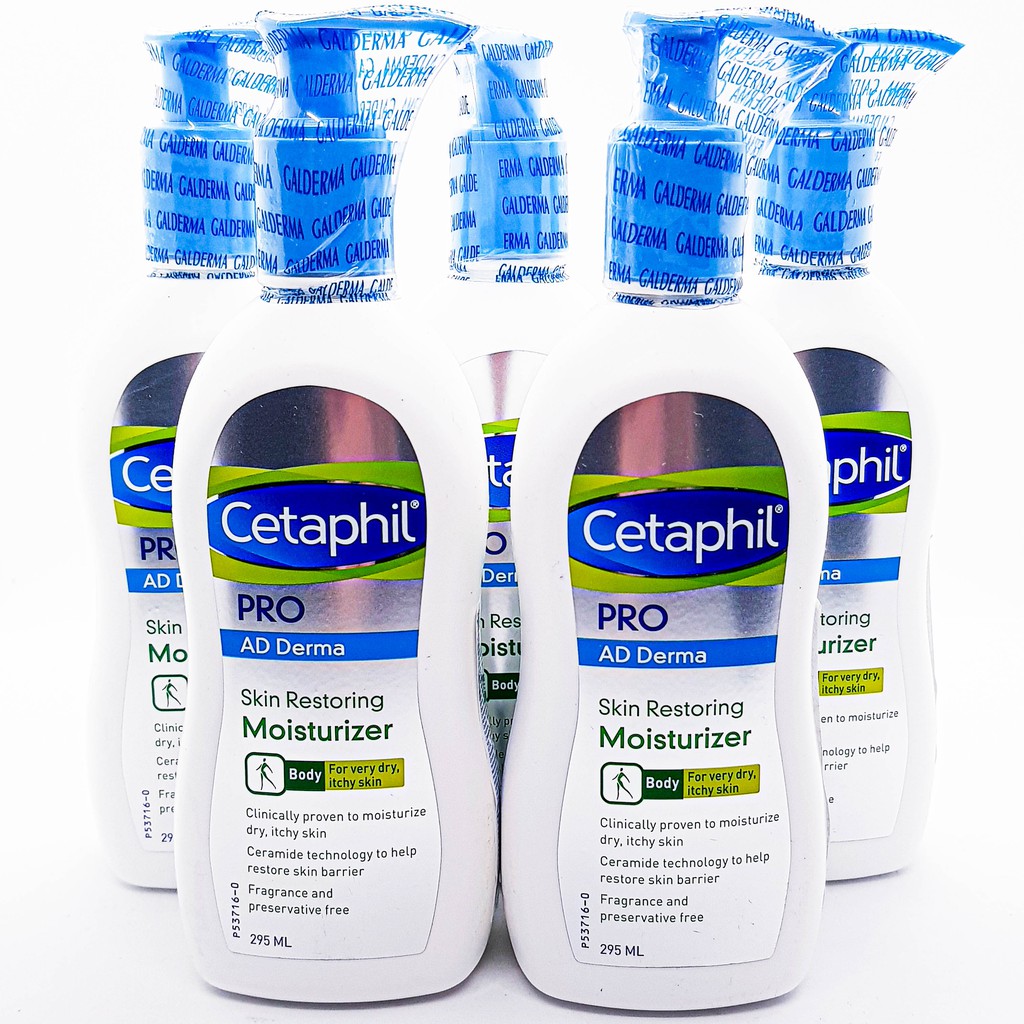 Kem dưỡng ẩm cho da khô, da cơ địa CETAPHIL PRO - CETAPHIL PRO AD DERMA MOISTURIZER 295ML