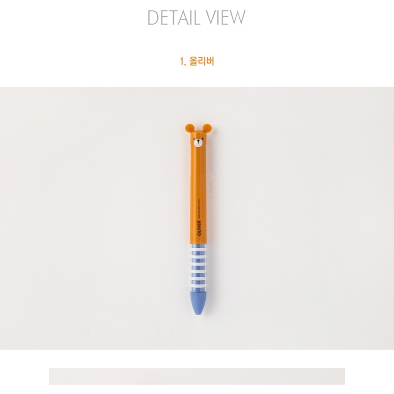 Bút Bi ARTBOX Hàn Quốc Họa Tiết Mali 2 Ngòi Mực Xinh Xắn