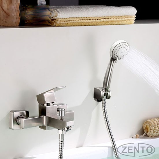 Cặp đôi sen tắm và vòi lavabo inox Zento CB006