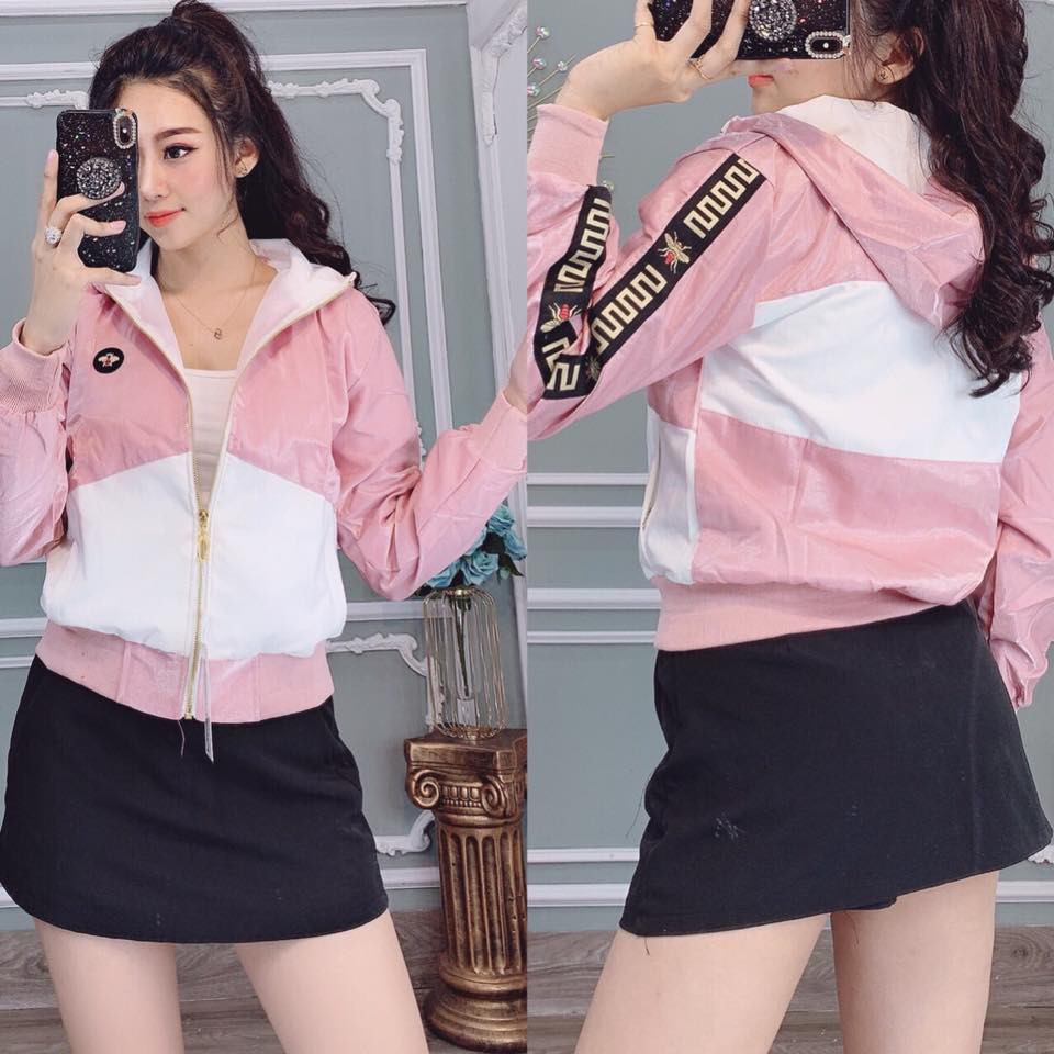 [ BEE ] ÁO KHOÁC PHỐI MÀU CÁ TÍNH 2019 | BigBuy360 - bigbuy360.vn