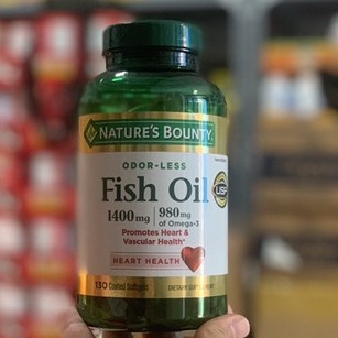 Dầu cá Nature's Bounty Fish Oil 1400mg 130 viên