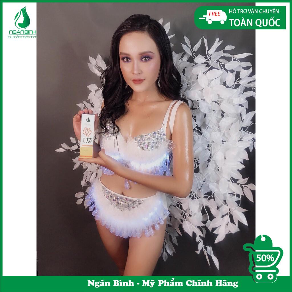 Kem Chống Nắng Siêu Nhẹ.Kem Chống Nắng Nâng Tông Da.Kem Chống nắng dưỡng da trắng mịn,bảo vệ khỏi tia UV PA+++ dưỡng ẩm