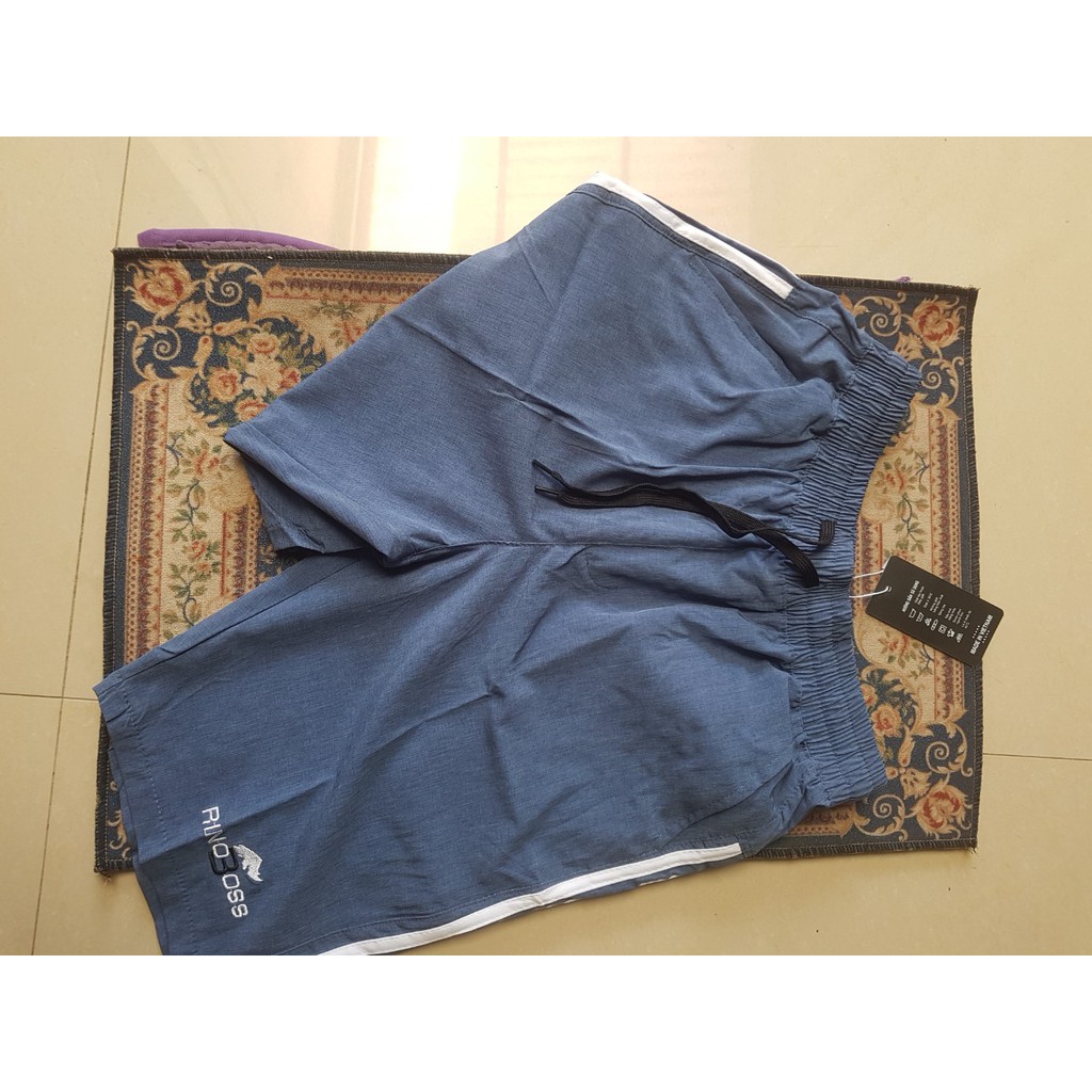 quân short nam-quần đùi nam chất gió xước phong cách thể thao năng động LOGO thêu | BigBuy360 - bigbuy360.vn