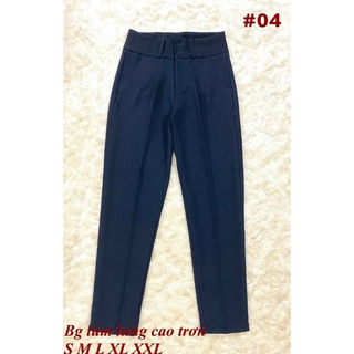 Quần tây baggy 2 cúc ống đứng chất Tuyết mưa