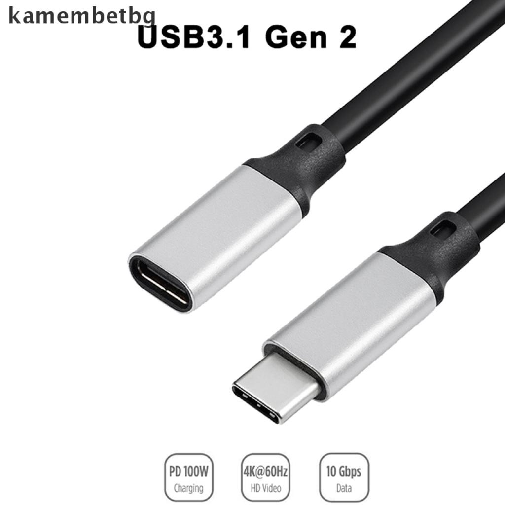 Dây Cáp Sạc Mở Rộng Chuyển Đổi Cổng Type-C Usb 3.1 Sang Usb-C 2 Đầu