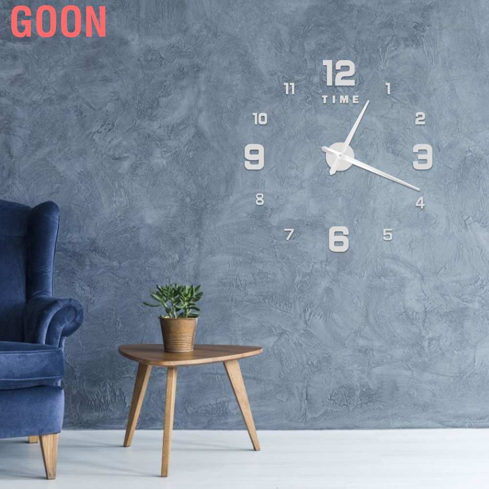 GOON Đồng Hồ Dán Tường Trang Trí Phong Cách Hiện Đại