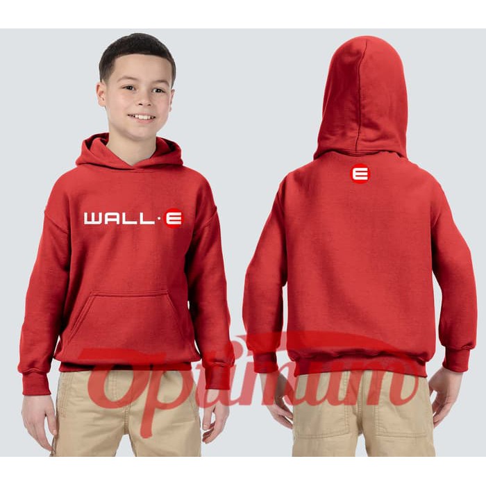 Áo Khoác Hoodie In Hình Phim Wall E Độc Đáo Cho Bé