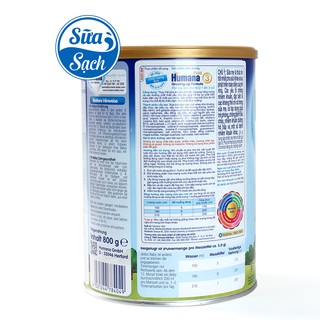 Sữa Bột Humana 3 800g
