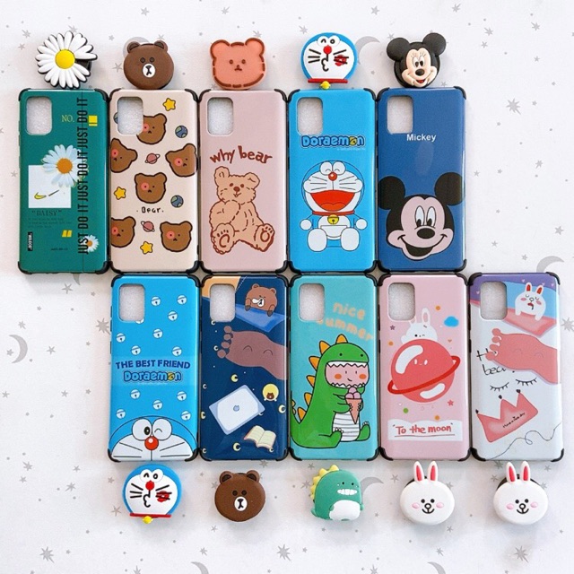 Ốp idm Hàn Quốc kèm Pop Samsung A71
