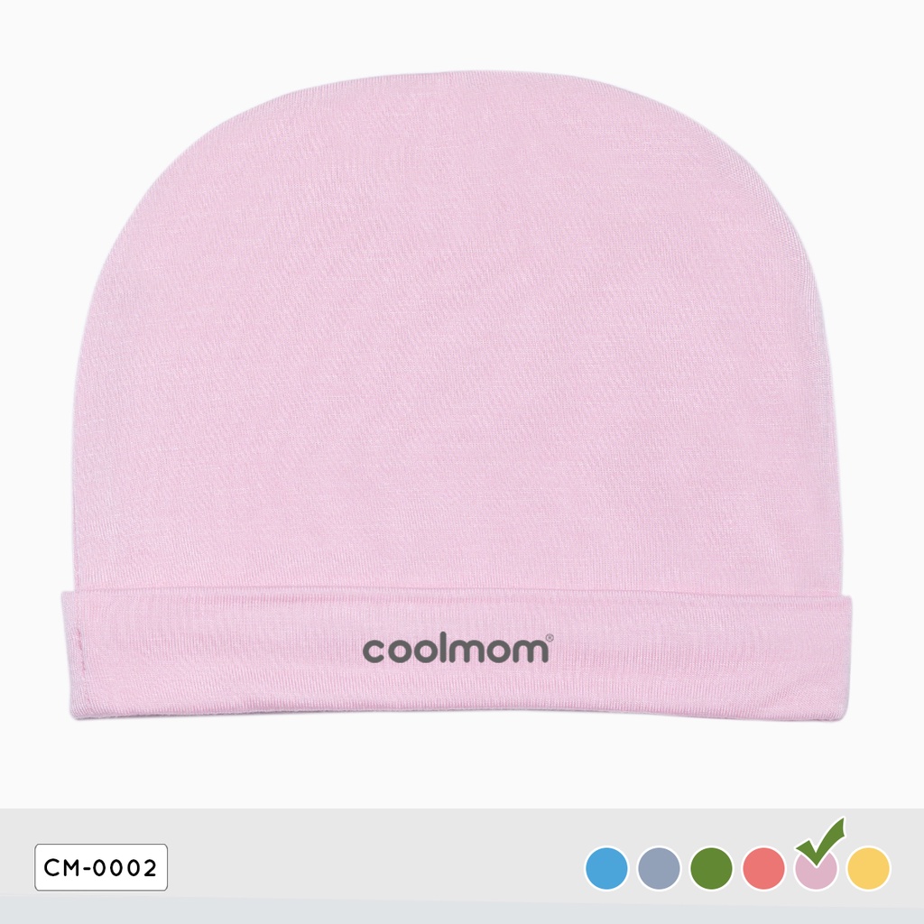 Mũ sơ sinh tròn Coolmom chất liệu sợi tre cao cấp / CM-0002