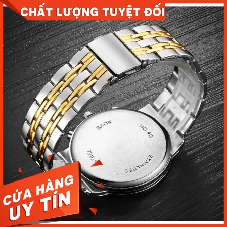 [RVĐ]_🔥KM HOT🔥Đồng Hồ Nam ORLANDO Dây Kim Loại TẶNG HỘP__ H3C_SmartBuy