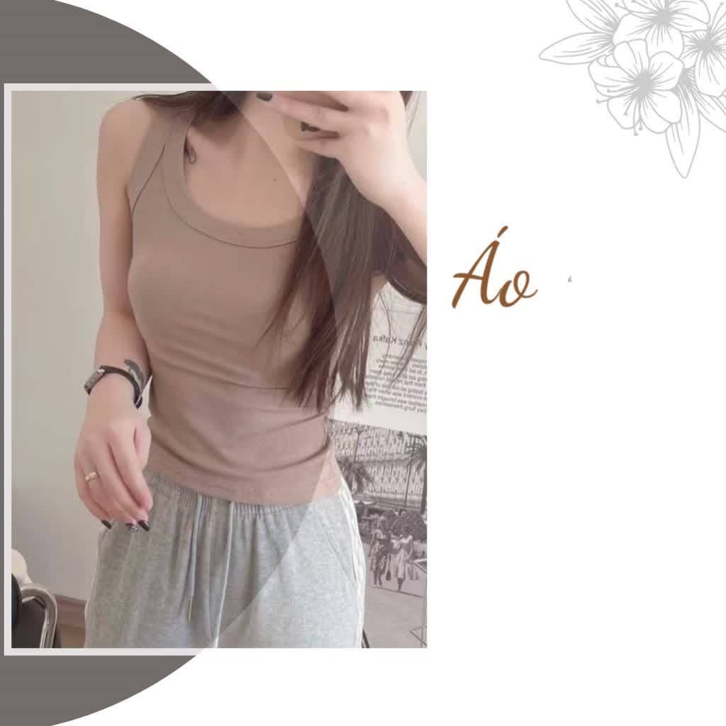 [Mã FADEP0610 giảm 10K đơn 99K] Áo ba lỗ nữ ❤️iCotton❤️ Áo tanktop dáng dài phom ôm mềm mịn mặc hè | BigBuy360 - bigbuy360.vn