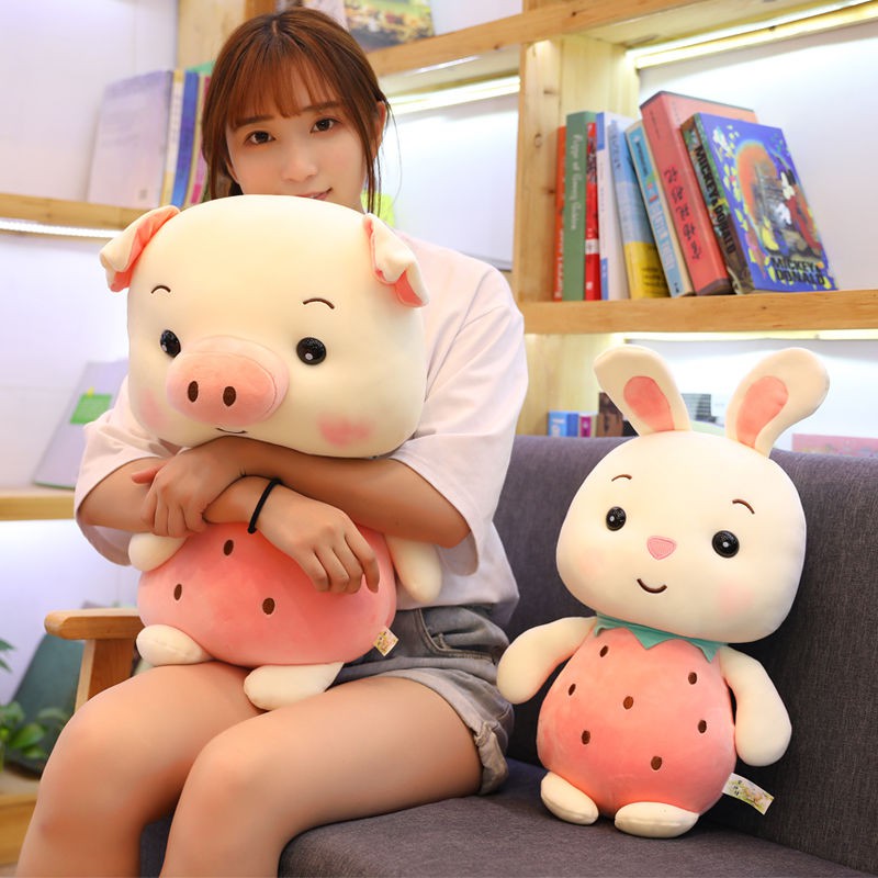 Yêu quái búp bê lợn ngủ gối BUNNY PLUSH Ngày sinh nhật của con búp bê