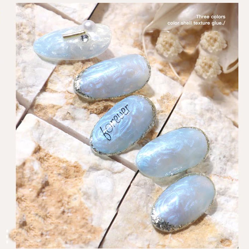 [Hàng mới về] Gel UV trang trí móng tay màu sắc lấp lánh chuyên nghiệp 10ml DIY