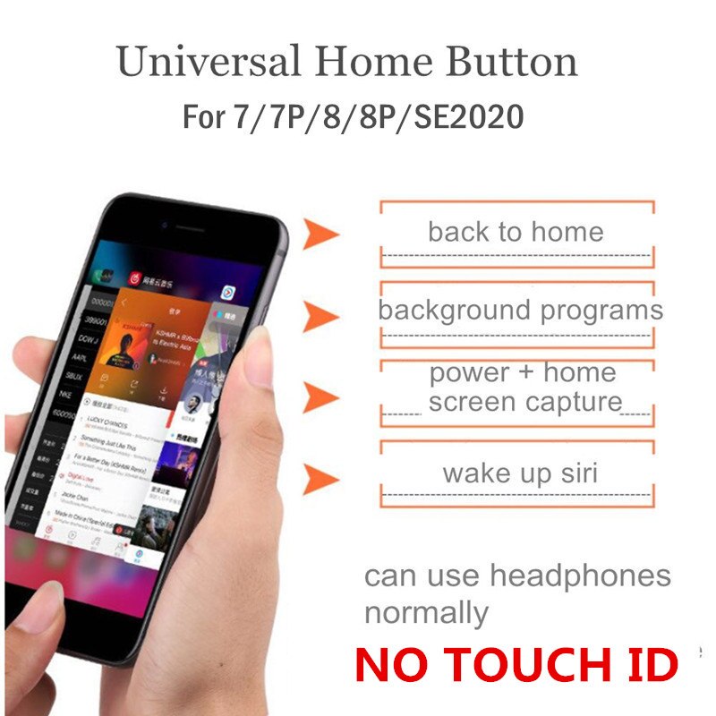 Cáp Flex Nút Home Thay Thế Cho Điện Thoại iPhone 6 6S 7 8 Plus 5S SE