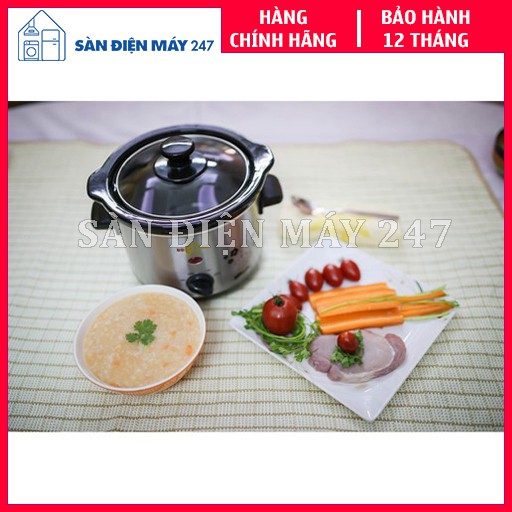 [FREESHIP] Nồi nấu cháo chậm cho bé BBCooker 2.5L, thương hiệuHàn Quốc, hàng chính hãng, bảo hành 12 tháng