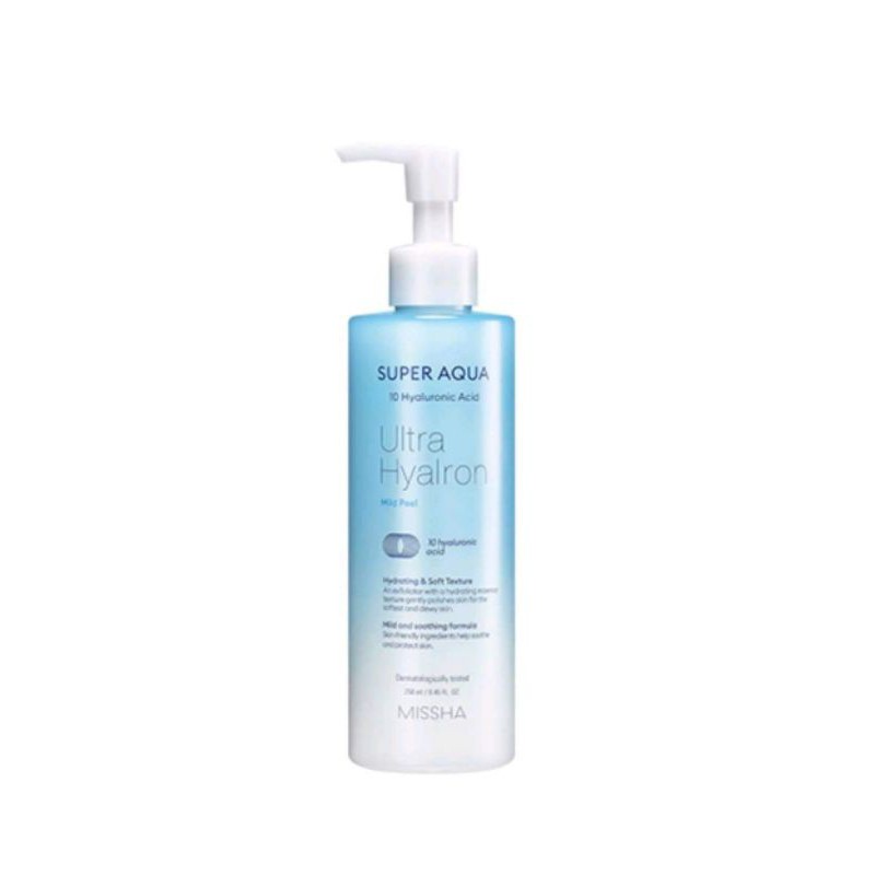 Tẩy Tế Bào Chết Dưỡng Ẩm Làm Sáng Missha Super Aqua Ultra Hyalron Peeling Gel | BigBuy360 - bigbuy360.vn