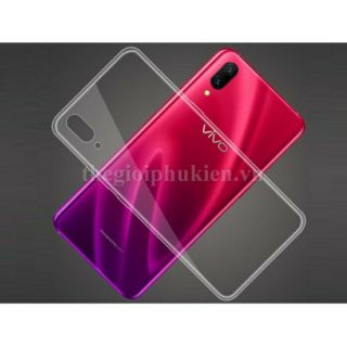 Ốp lưng vivo v11 dẻo trong suốt loại tốt
