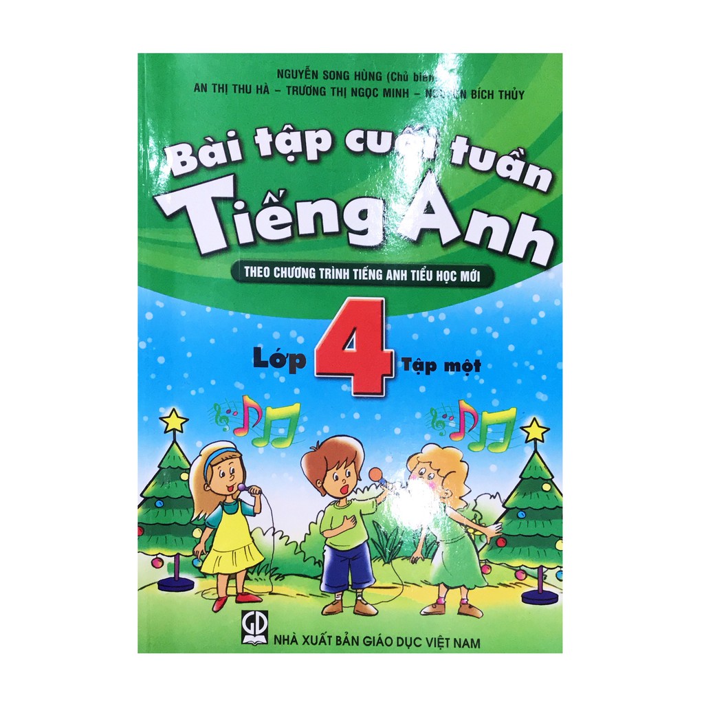 Sách - Bài tập cuối tuần Tiếng Anh lớp 4- tập 1( theo chương trình Tiếng Anh tiểu học mới 2016)