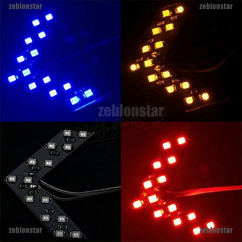 ❤Đèn Pha LED 14 Bóng Chất Lượng Cao Cho Gương Chiếu Hậu Xe Hơi