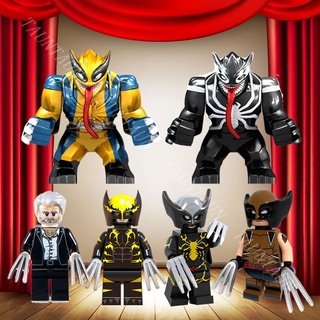 Mô Hình Đồ Chơi Lego Nhân Vật Wolverine X-Men Logan Mini