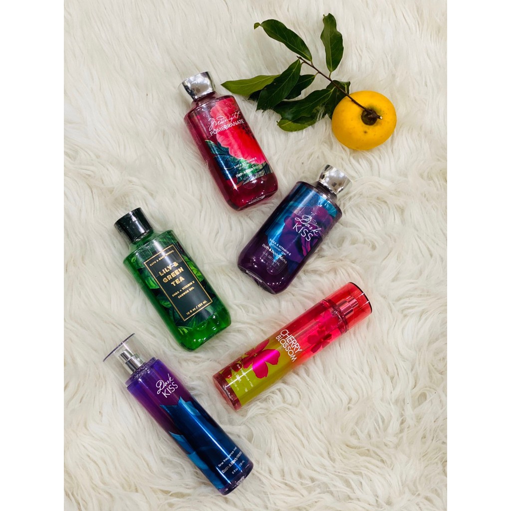 SỮA TẮM NƯỚC HOA Bath & Body Works Dark Kiss - SỮA TẮM USA CHÍNH HÃNG