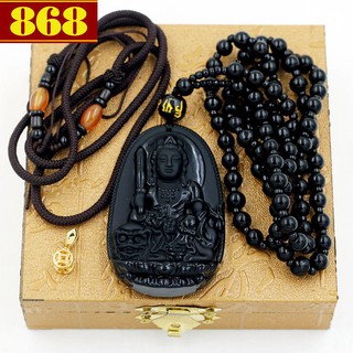 Dây chuyền Phật bản mệnh Văn Thù Sư Lợi Bồ Tát 6 cm